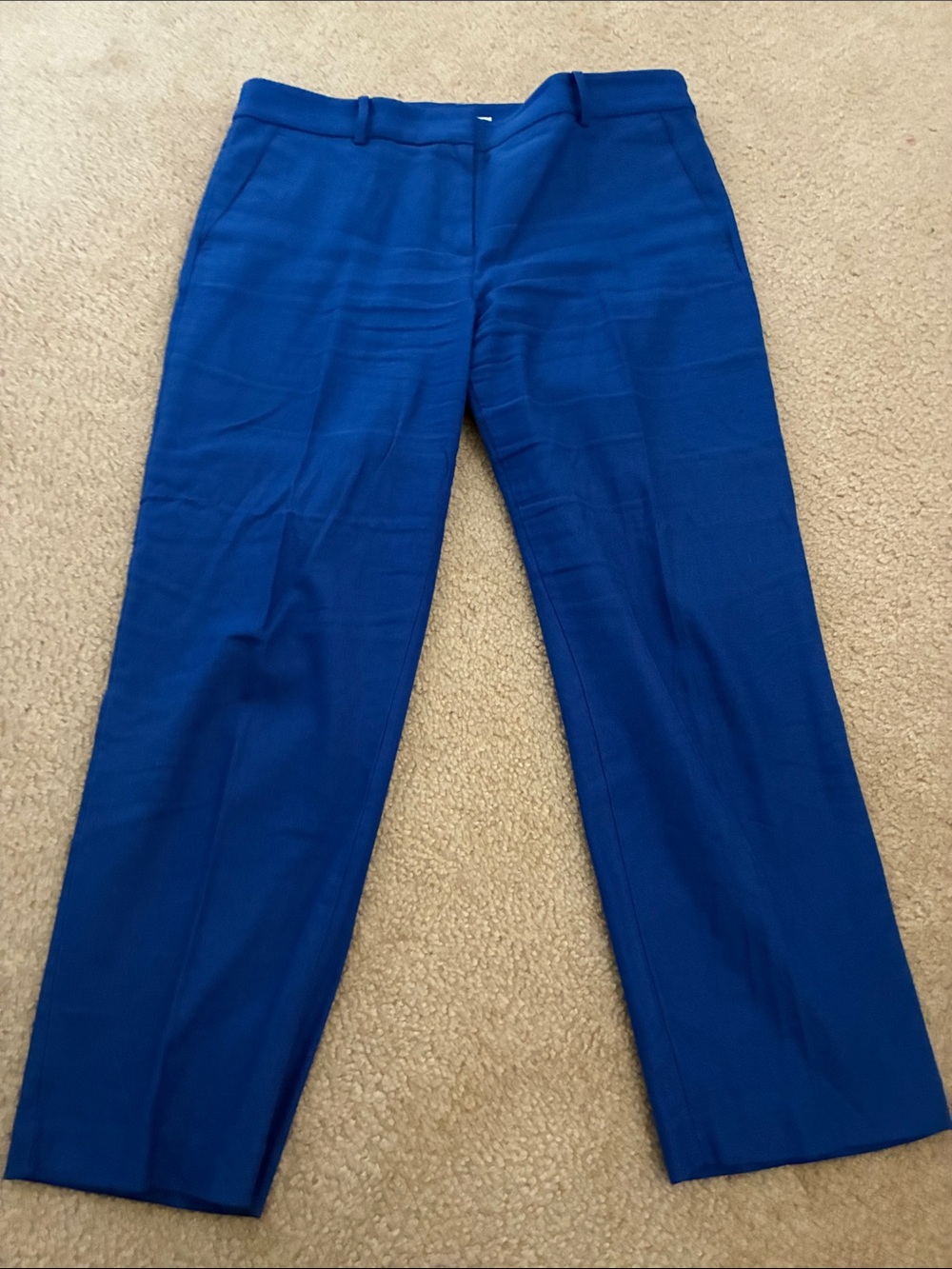 Classic Women's Straight-Leg Dress Pants - Blue